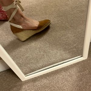 Sam Edelman size 9 cognac Espadrilles